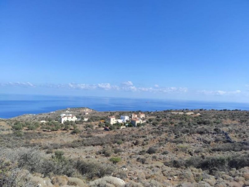 Kokkino Chorio Kreta, Kokkino Chorio: Riesiges Grundstück mit Meerblick zu verkaufen Grundstück kaufen